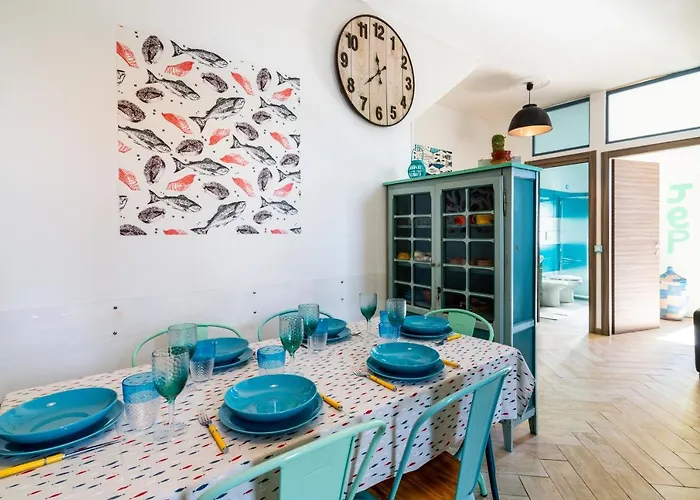 New Fishermans House Seaside, Air Conditioning & Wi-fi Vakantiehuis Bordighera